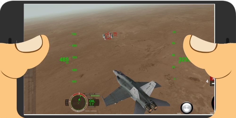 Game Perang Pesawat Tempur Android