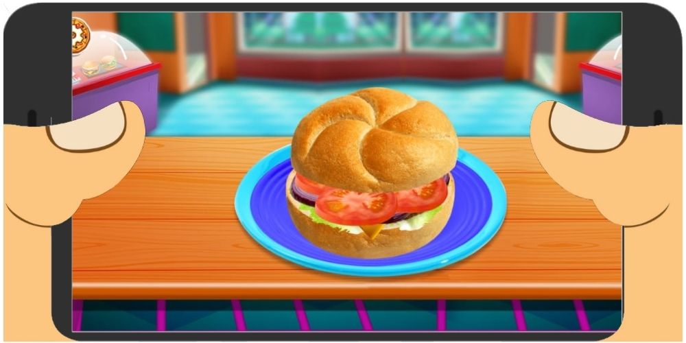 Game Pizza dan Burger Food Maker