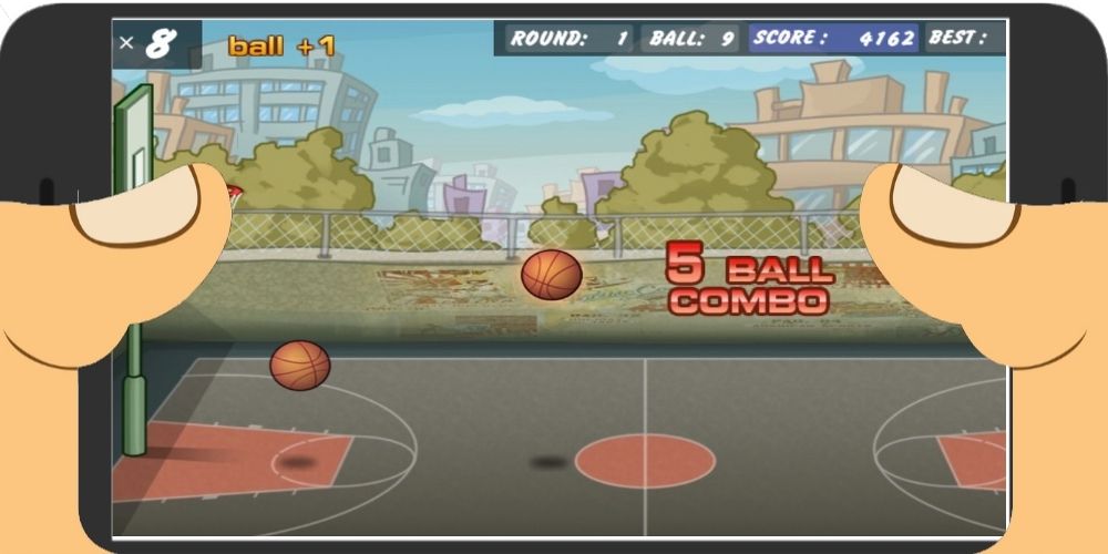 Game Bola Basketball Shoot Android