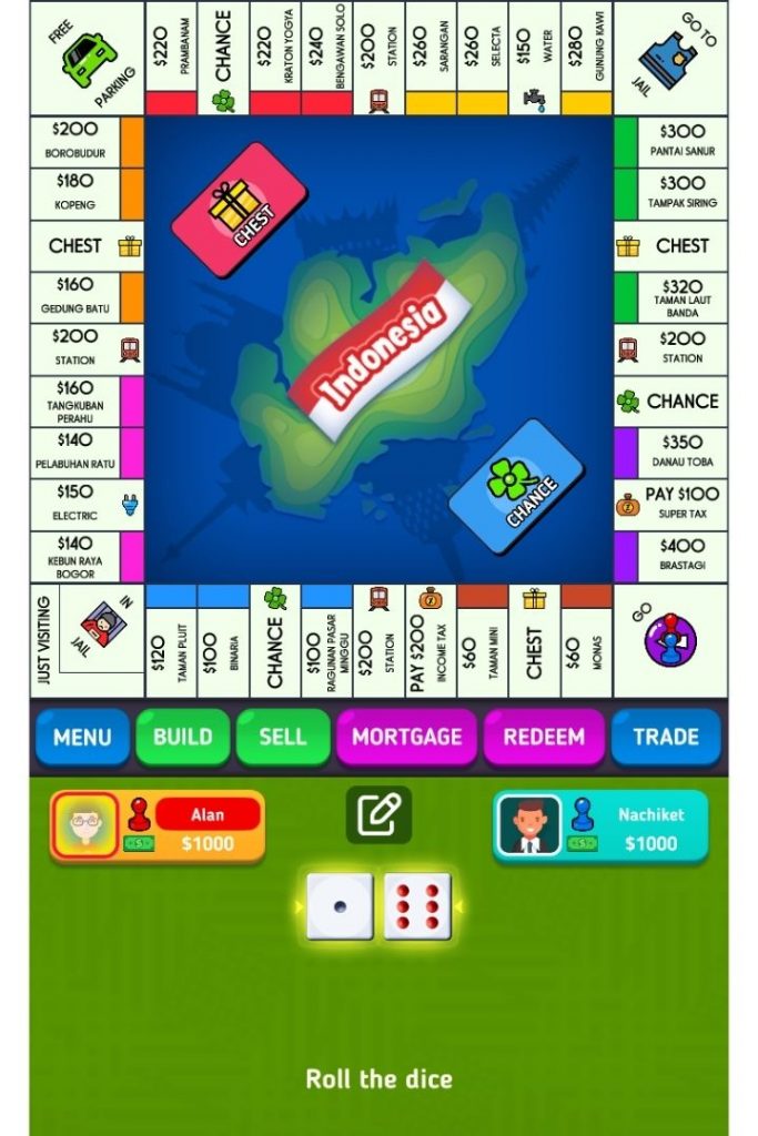 Game Monopoli Business Indonesia Seru