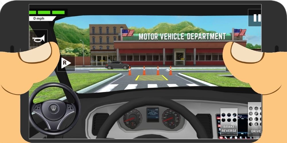Game Belajar Mengendarai Kendaraan Mobil