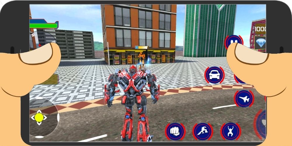Game Transformers Police Truck